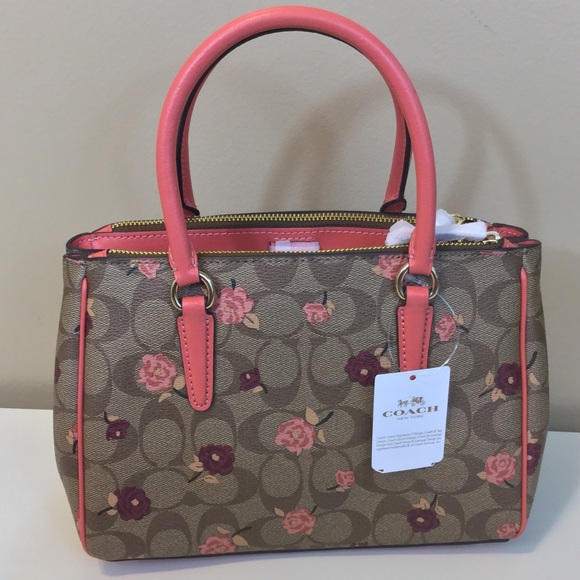 NWT💚Spectacular Peach Coach Bag w/Crossbody💚 - Picture 2 of 5
